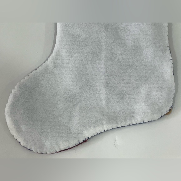 Bucilla 18” Felt Christmas Stocking “Silent Night” 85173 Nativity Completed - Picture 7 of 8